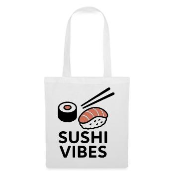 Sushi vibes - Tote Bag - white - Front