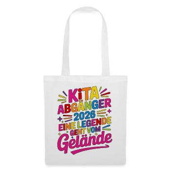 Daycare Graduates 2026: A Legend Leaves the Site - Tote Bag - white - Front