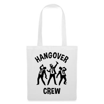 Hangover Crew (JGA Junggesellenabschied Bier / B) - Stoffbeutel - Weiß - Vorne
