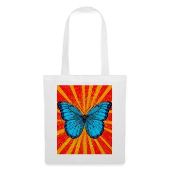 butterfly - Tote Bag - white - Front