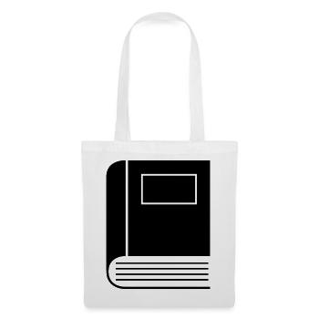 Closed book - Tote Bag - white - Front
