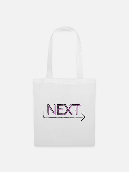 Next - Stoffbeutel - Weiß