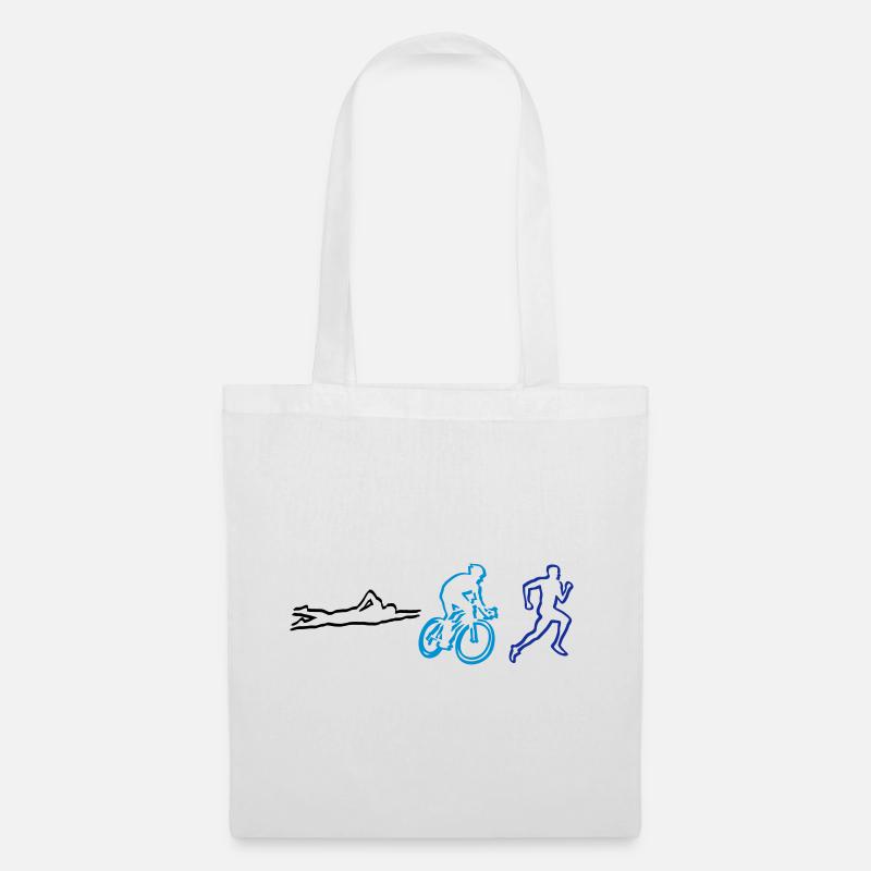 Triathlon - Tote Bag - white