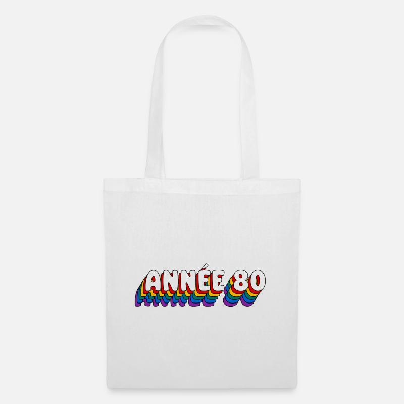 YEAR 80 !! - Tote Bag - white