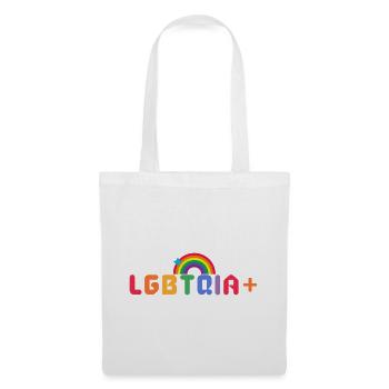 lgbtqia+ pride month - Stoffbeutel - Weiß - Vorne