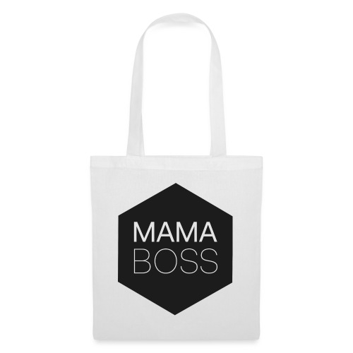 mama boss black - Stoffbeutel