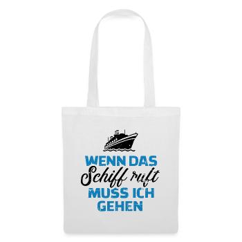Kreuzfahrt - Stoffbeutel - Weiß - Vorne