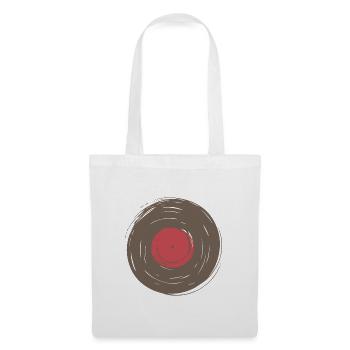 Phonographes musique cadeau Raving concert party - Sac en tissu - blanc - Devant