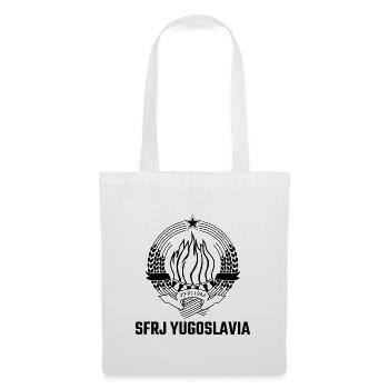 Yugoslavia Jugo SFRJ Kosovo cadeau Tito - Sac en tissu - blanc - Devant