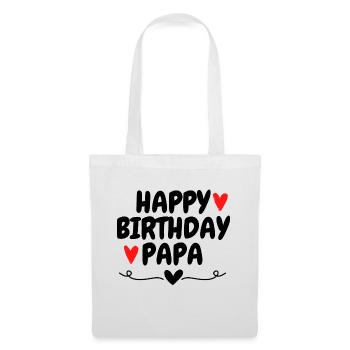 Happy Birthday Papa Birthday Favorite Person - Tote Bag - white - Front