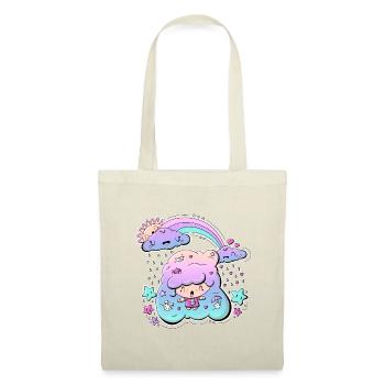 I Love Rain bubble head cutie - Tote Bag - nature - Front