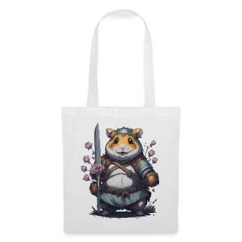 Hamster - Ninja Warrior: Flowery Fighters - Tote Bag - white - Front