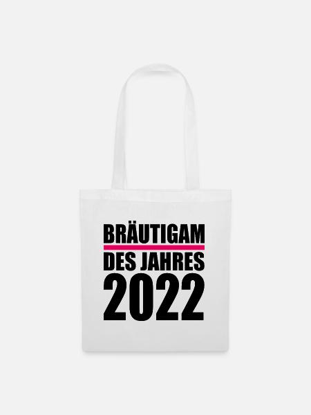 bräutigam - Stoffbeutel - Weiß