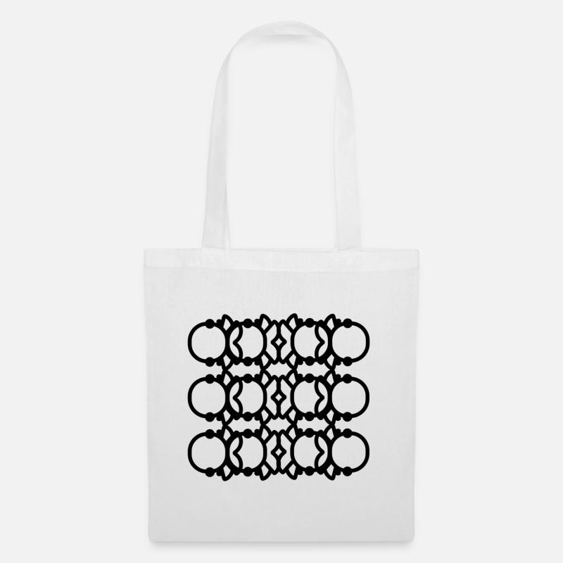 circular ring - Tote Bag - white