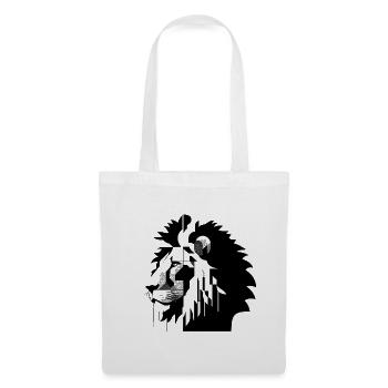 Geometric Lion - Tote Bag - white - Front