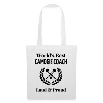 Der beste Camogie-Trainer der Welt. - Stoffbeutel - Weiß - Vorne