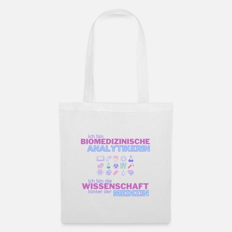 ich bin die Wissenschaft BMA - Stoffbeutel - Weiß