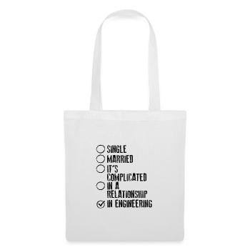 Engineer Gifts It's Complicated In Engineering - Tote Bag - white - Front