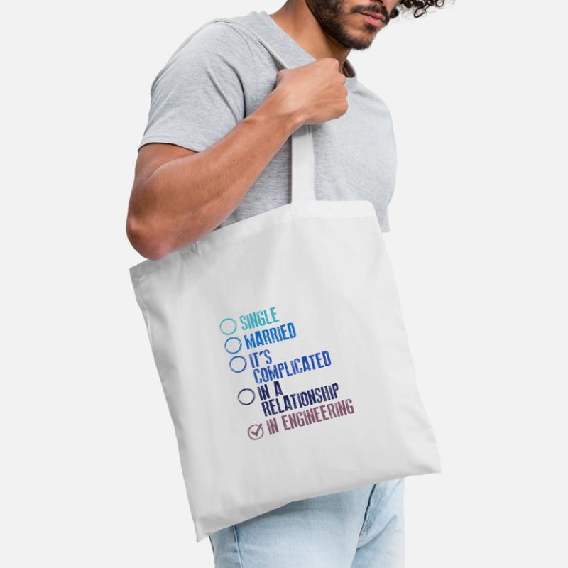 Engineer Gift It's Complicated In Engineering Tote Bag