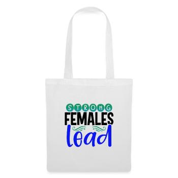 Le don inspirant des femmes Strong Females Lead - Sac en tissu - blanc - Devant