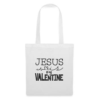 Christian Gift Jesus is My Valentine Gifts for - Tote Bag - white - Front