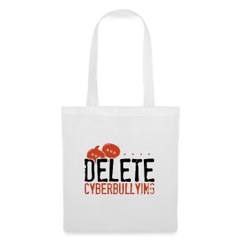 Anti Bullying Gifts Delete Cyberbullying Gift - Tote Bag - white - Front