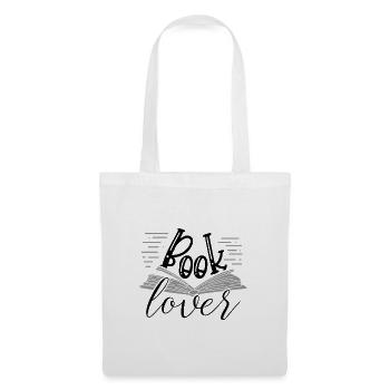 Bibliothécaire Idée cadeau Amusant Livre Amoureux Cadeau - Sac en tissu - blanc - Devant