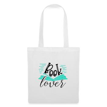 Bibliothécaire Cadeau Amusant Livre Amoureux Cadeaux - Sac en tissu - blanc - Devant