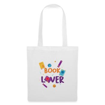 Bibliothécaire Cadeau Amusant Livre Amoureux Idée Cadeau - Sac en tissu - blanc - Devant