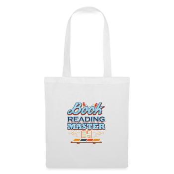 Book Reading Master Librarian Gift Book Lover - Tote Bag - white - Front