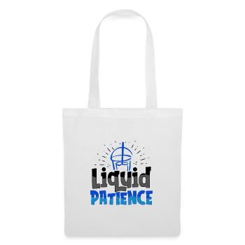 Caffeine Lover Gift Liquid Patience Coffee - Tote Bag - white - Front