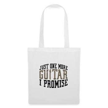 Guitarist Gift Just One More Guitar I Promise - Tote Bag - white - Front