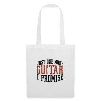 Guitarist Gift Just One More Guitar I Promise - Tote Bag - white - Front