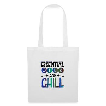 Ätherische Öle und Chill Fun Essectial Öle - Stoffbeutel - Weiß - Vorne