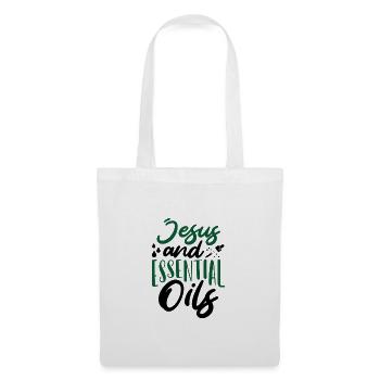 Christian Gift Jesus and Essential Oils Gift - Tote Bag - white - Front