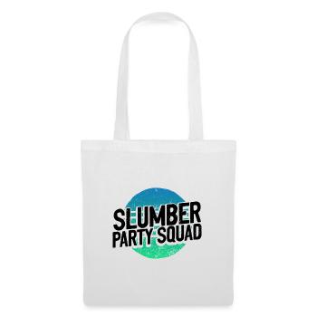 Cadeau Soirée pyjama Cadeaux de l’escouade de la fête du sommeil de la fille - Sac en tissu - blanc - Devant