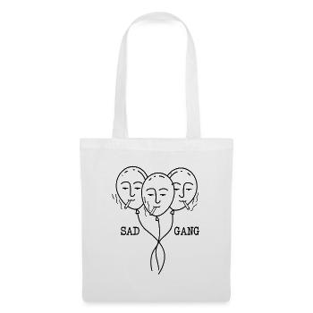 Sad Boi Soft Grunge Esthétique Ballon Sad Gang - Sac en tissu - blanc - Devant