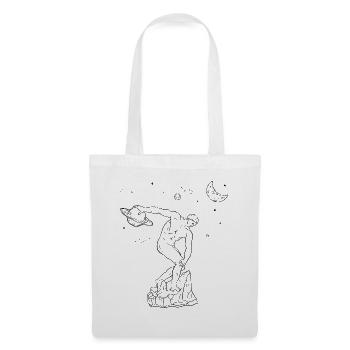 Discobolus esthétique céleste par Myron Planet - Sac en tissu - blanc - Devant