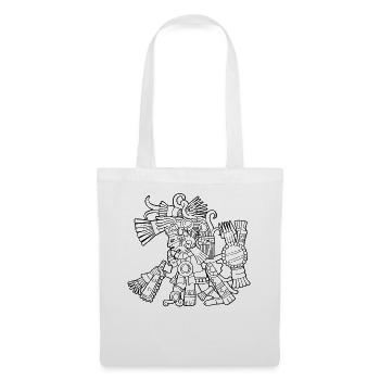 Tezcatlipoca Aztec god Nahuatl Maya Inca Tolteke - Tote Bag - white - Front