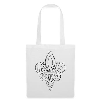 Symbole esthétique baroque Dark Academia - Sac en tissu - blanc - Devant