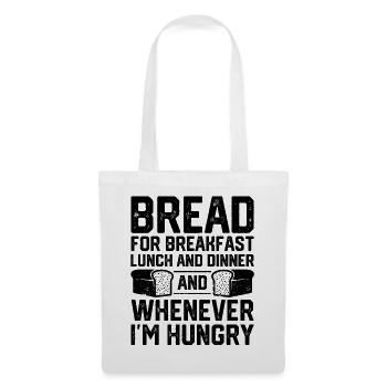 Funny bread baker - Tote Bag - white - Front