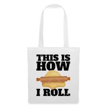 Funny bread baker - Tote Bag - white - Front