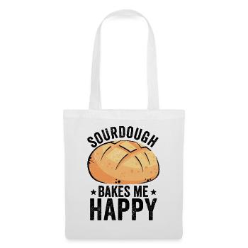 Drôle de boulanger - Sac en tissu - blanc - Devant