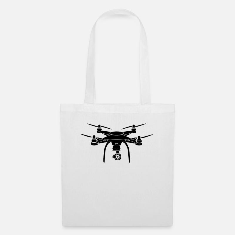 Pilote de drone Pilote de drone - Sac en tissu - blanc