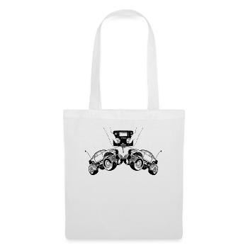 Télécommande de voiture RC - Sac en tissu - blanc - Devant