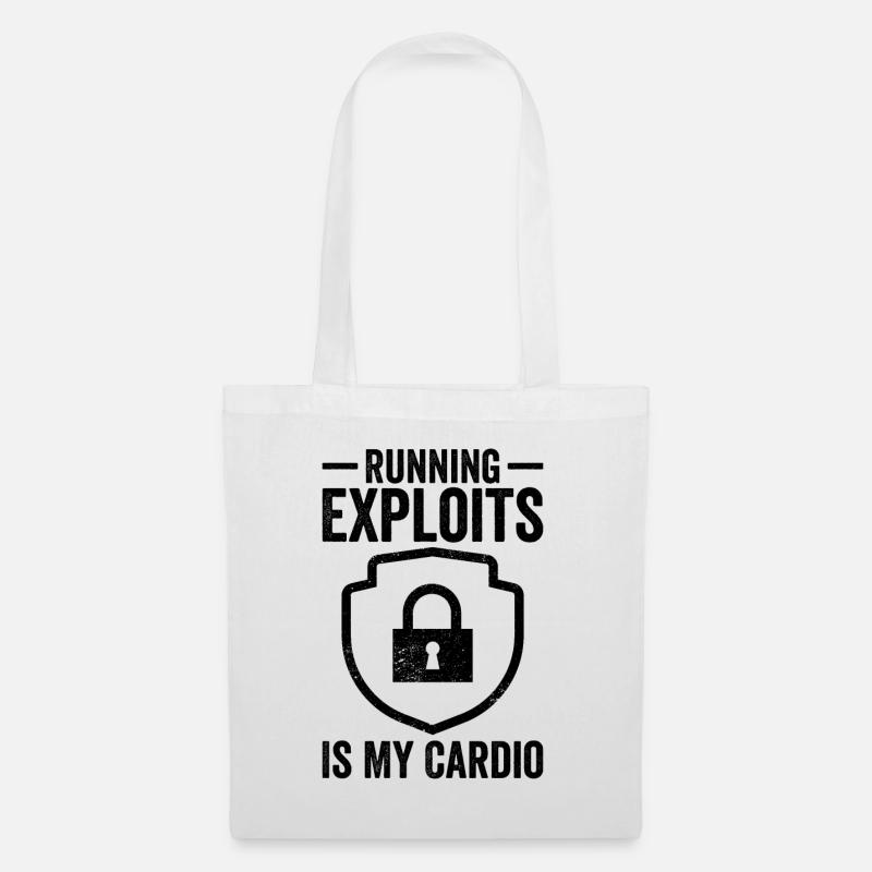 Cybersécurité Sécurité informatique Cybersécurité - Sac en tissu - blanc
