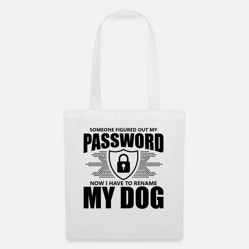 Cybersécurité Sécurité informatique Cybersécurité - Sac en tissu - blanc