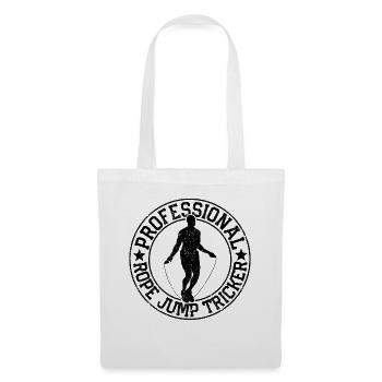 Funny Skipping Rope Skipping Rope Rope Tricker - Tote Bag - white - Front