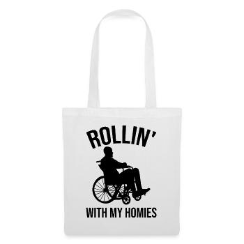 Funny Spinal Cord Injury Wheelchair Cross-Section - Tote Bag - white - Front