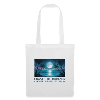Chasing the horizon Saying Sayings Motto - Tote Bag - white - Front
